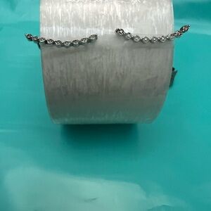 Silver 925 and diamond chip ear climbers